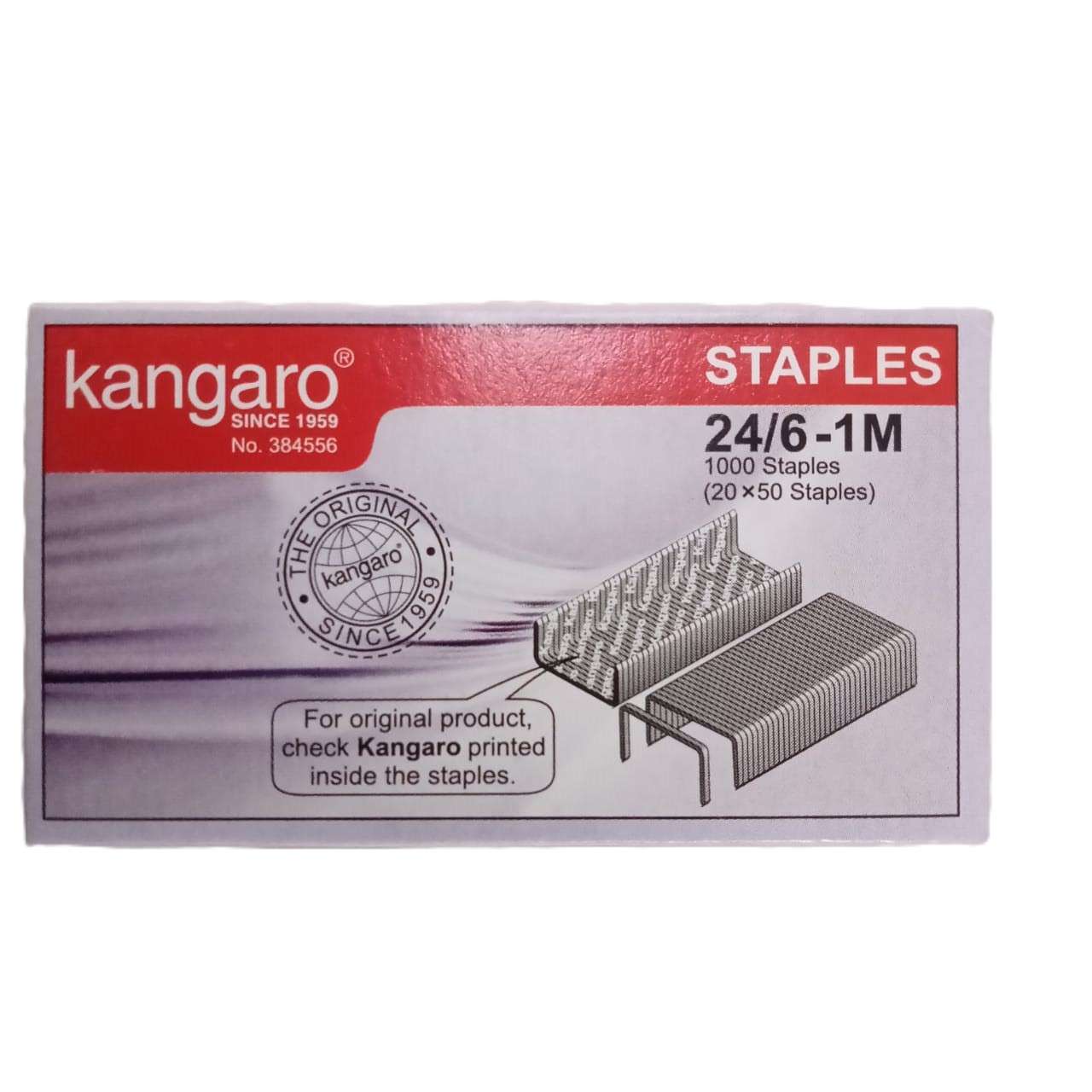 Kangaro Staples 24/6 – 1m (1000 Staples)