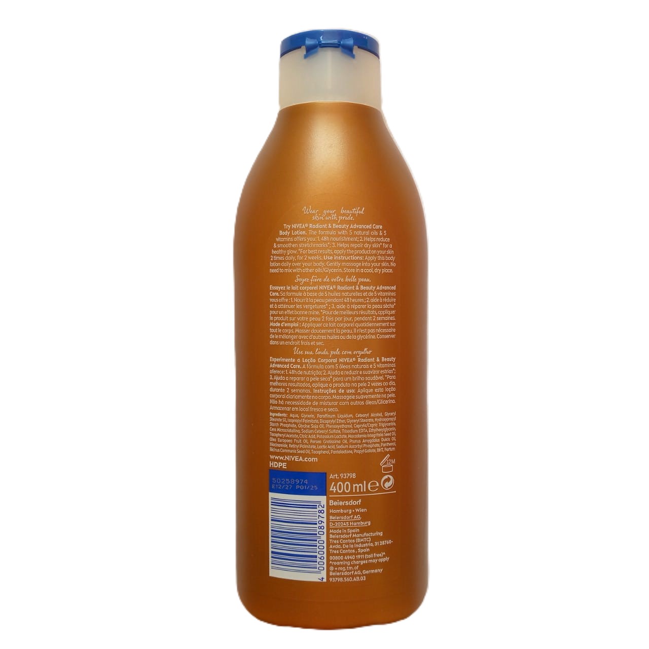Nivea Radiant Beauty Body Lotion – 400ml - Image 2