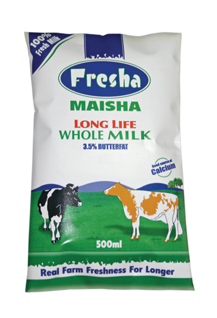 Fresha Maisha Long Life Whole Milk 500ml