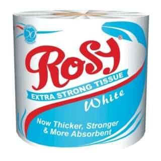 Rosy White Toilet Tissue - Single Pack