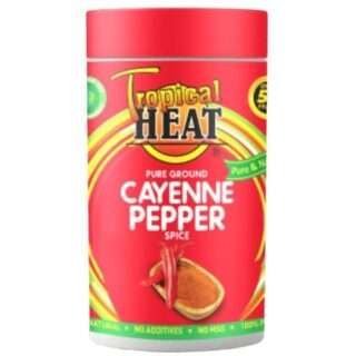 Tropical Heat Pure Ground Cayenne Pepper Spice 45g